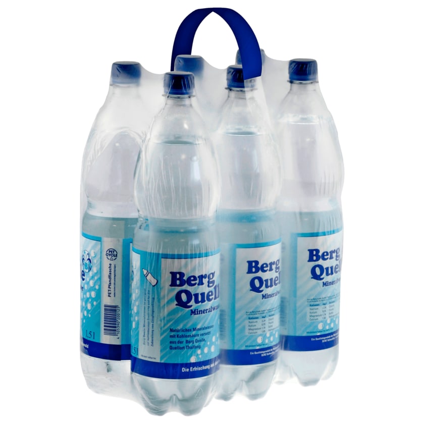 Bergquelle Mineralwasser Classic 6x1,5l